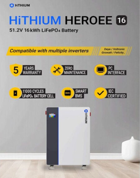 HITHIUM HeroEE 16 51.2V 16kwh Power Supply Power